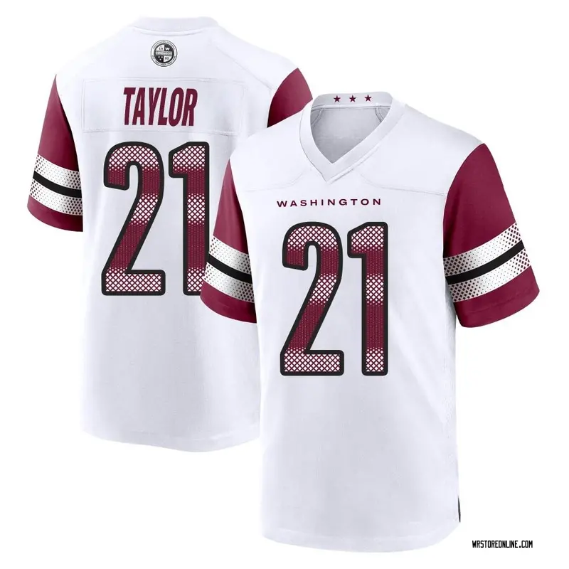 Men S Sean Taylor Washington Football Team Jersey White Game