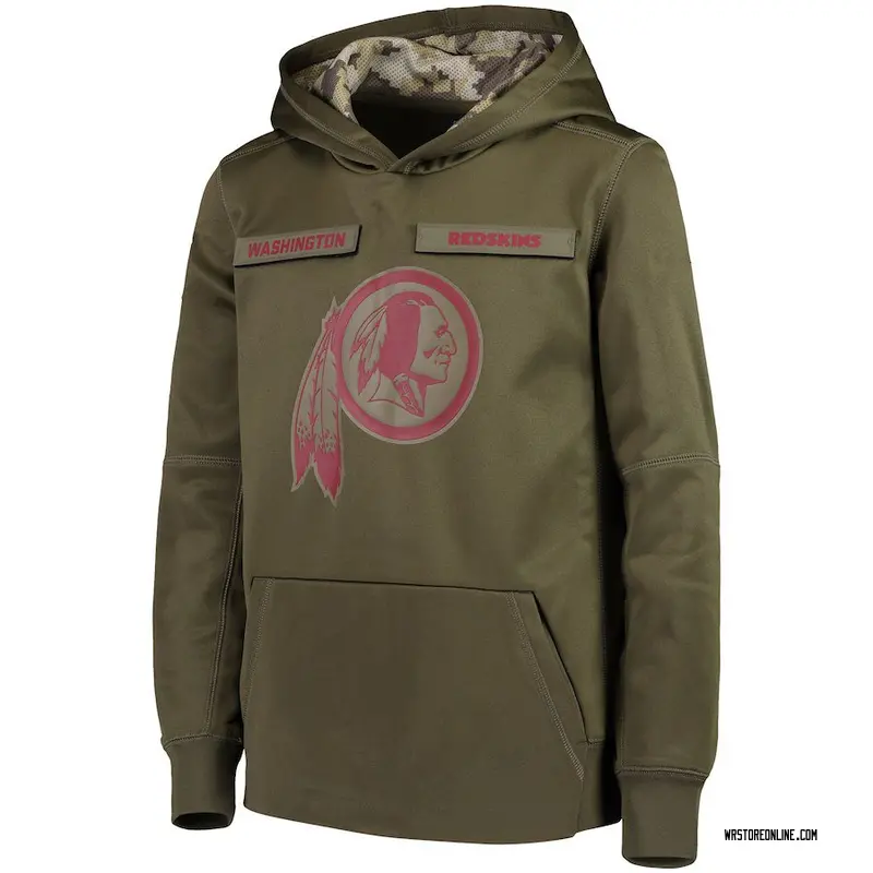 men's redskins salute to service hoodie